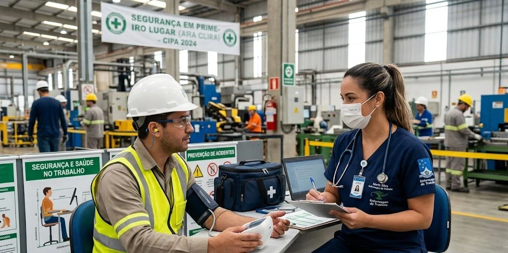 Enfermagem do Trabalho em Ceilândia — curso do CETESI