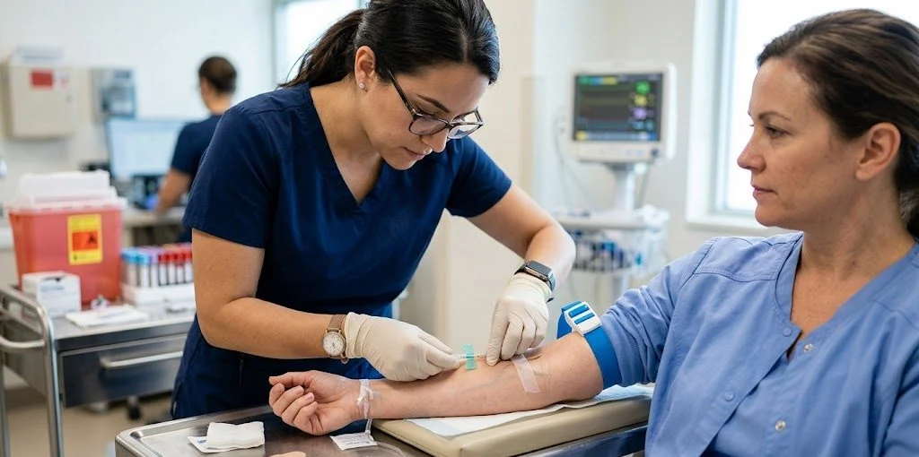 Punção Venosa em Ceilândia — curso do CETESI